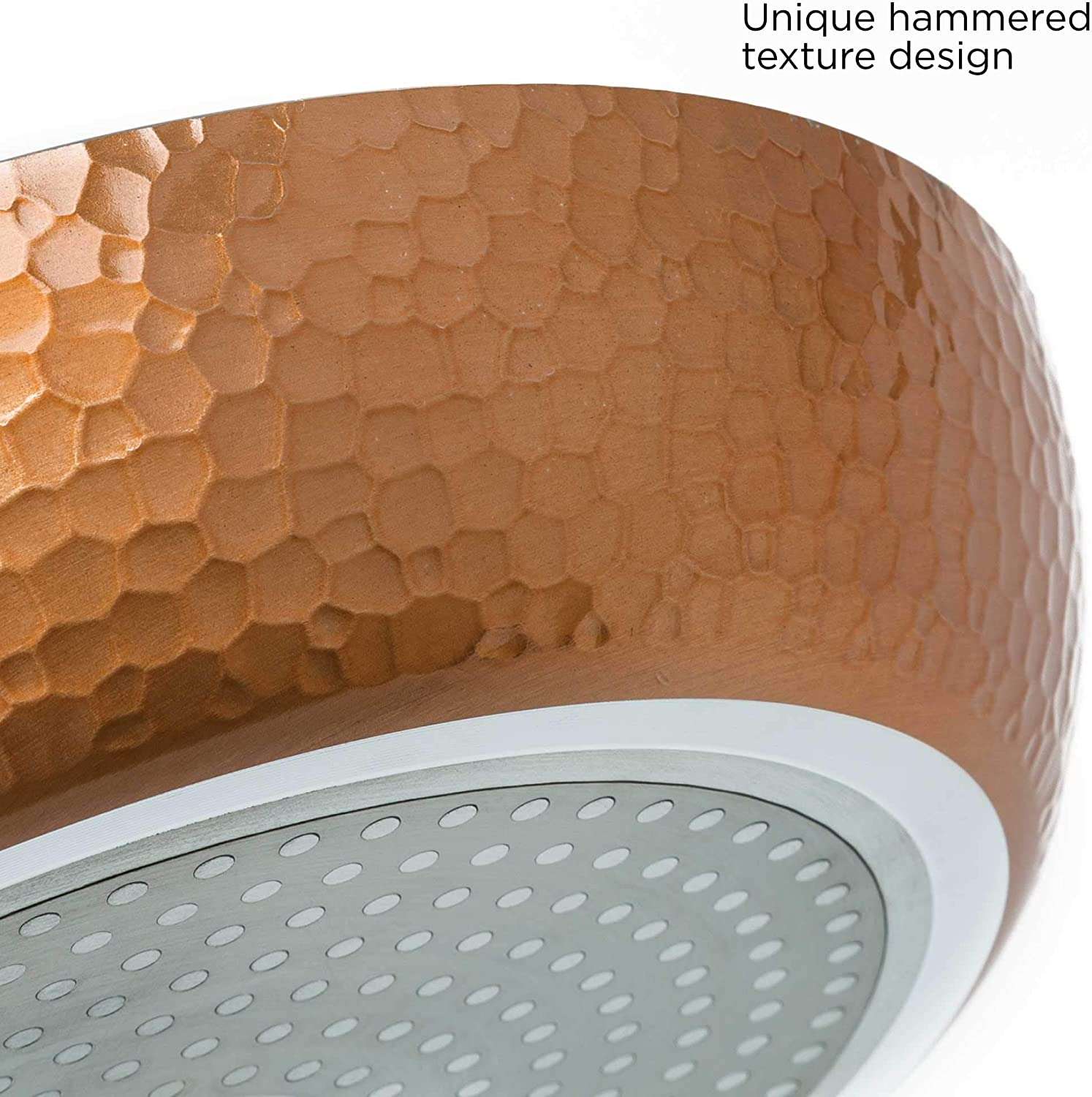 Impressions 10 Piece Hammered Cookware Set