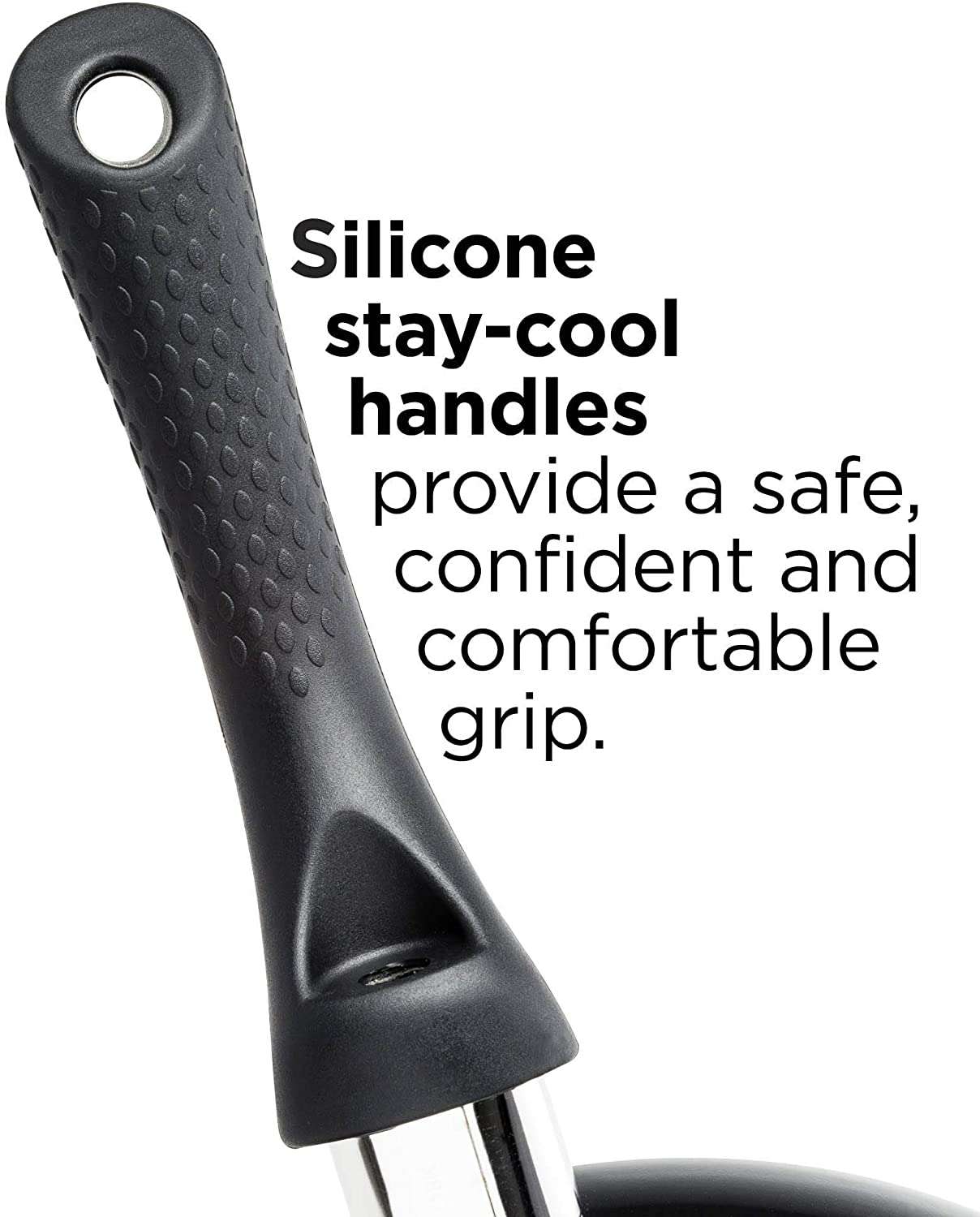 Artistry Non Stick Cookware Set, 8 Piece, Black - Ecolution