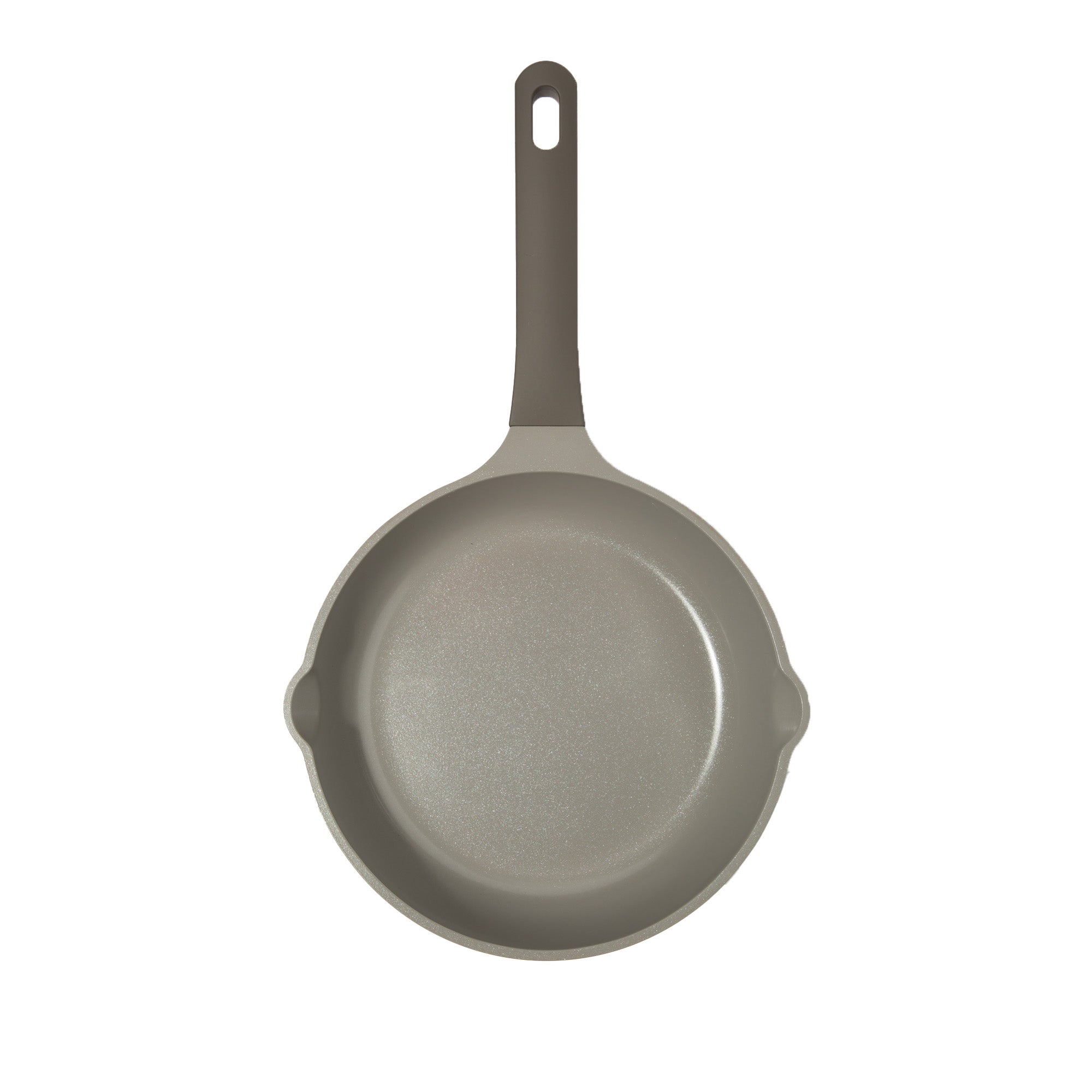 Aria 9.5" Cast Aluminum Fry Pan with Clean Ceramic™ Nonstick – Cream or Charcoal - Ecolution