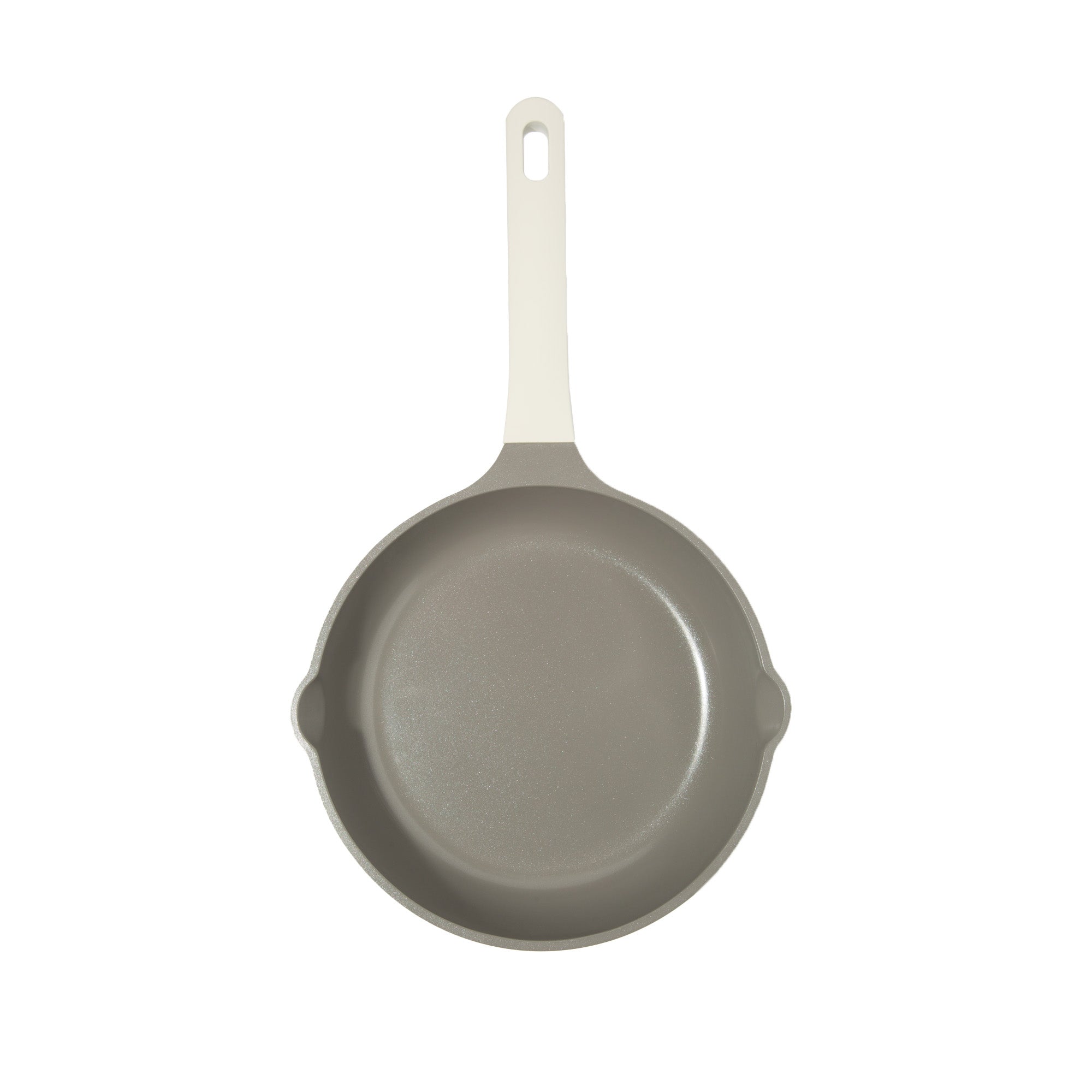 Aria 9.5" Cast Aluminum Fry Pan with Clean Ceramic™ Nonstick – Cream or Charcoal - Ecolution