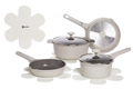 Aria 10-Piece Cast Aluminum Cookware Set - Ecolution
