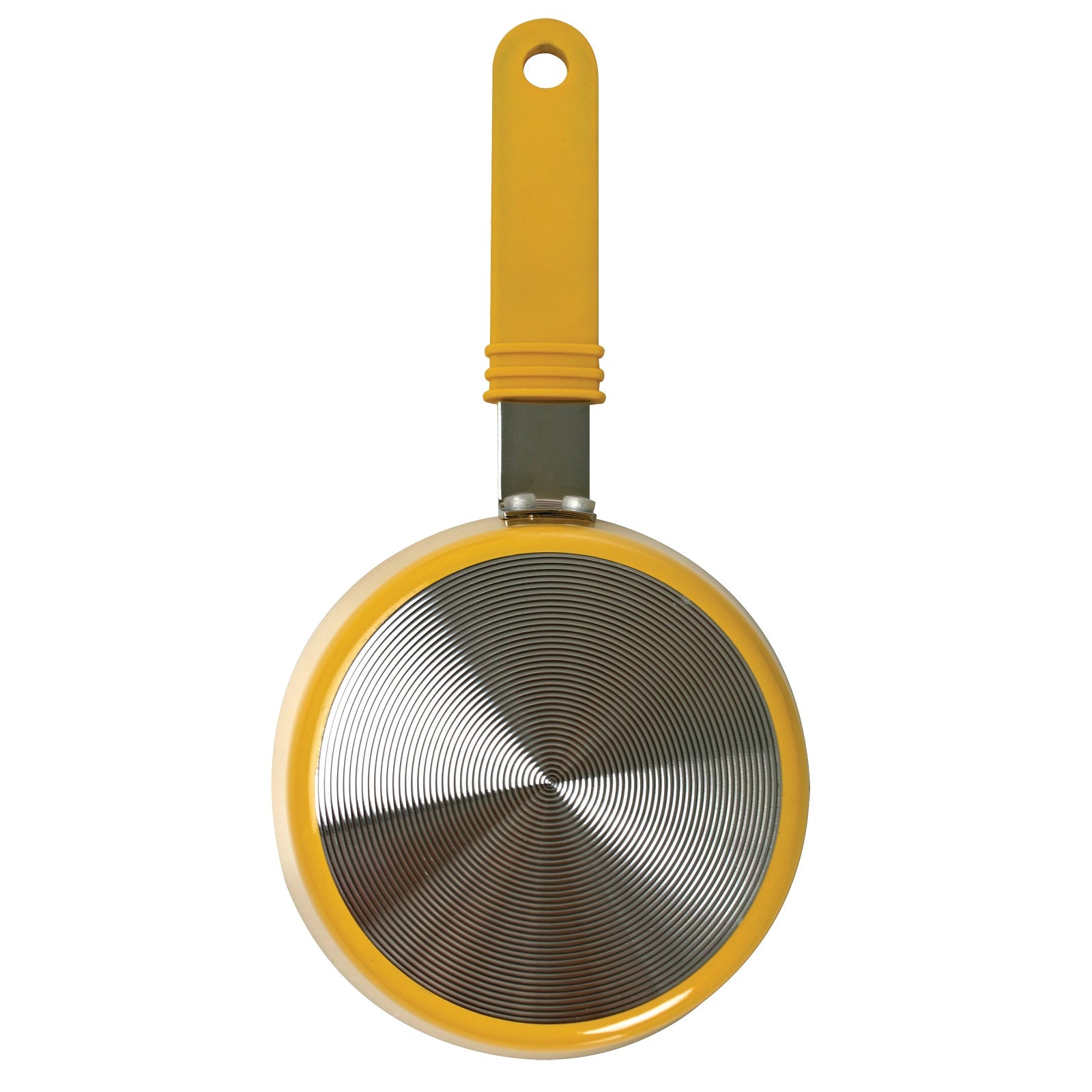 Mini Non-Stick Ceramic Saucepan, 0.3 Quart, Yellow - Ecolution