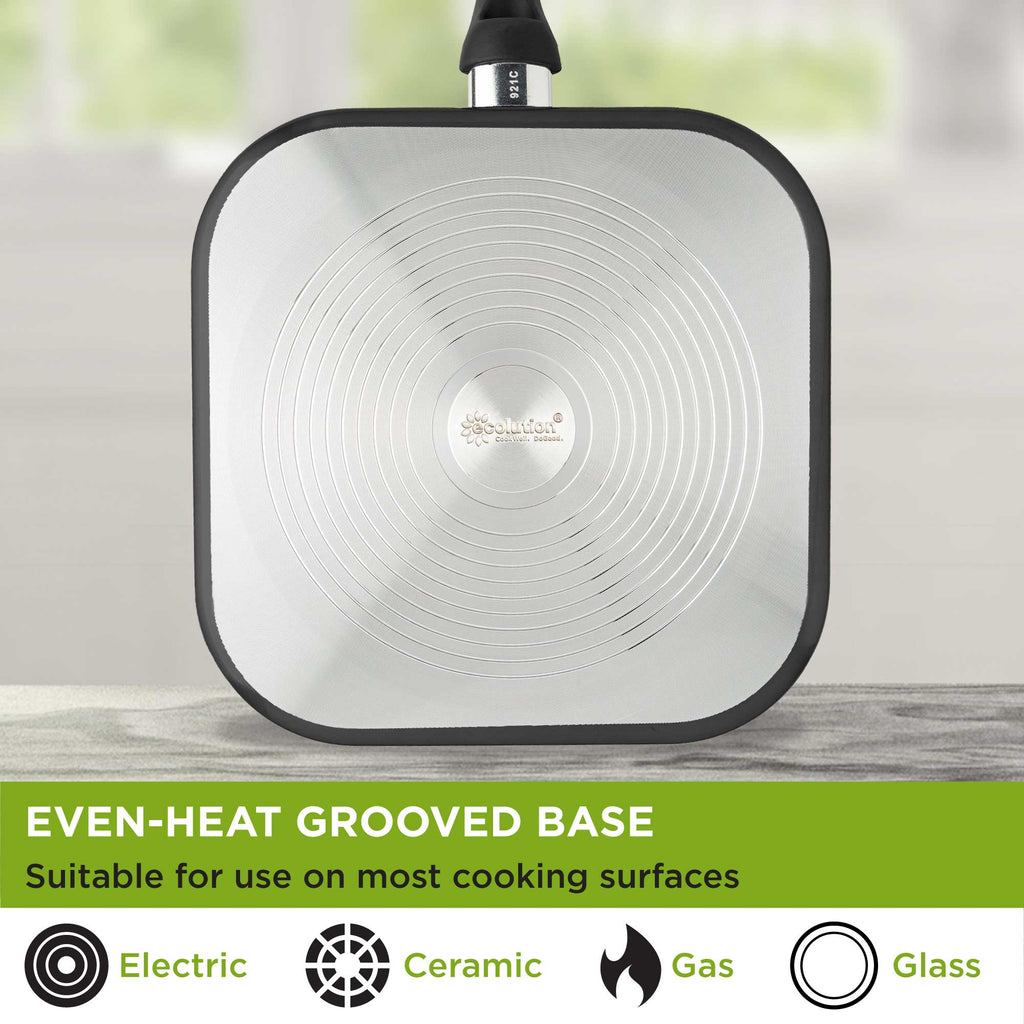 Evolve Non-Stick Griddle Pan, 11 Inch - Ecolution